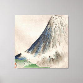 Lienzo Takeuchi Seiho - Seihō jū en Fuji, Pl.08 (1894)