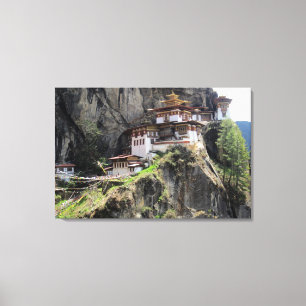 Lienzo taktsang bután