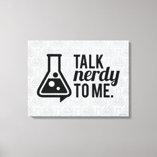 Lienzo Talk Nerdy