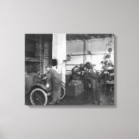 Taller de reparación de automóviles, 1919