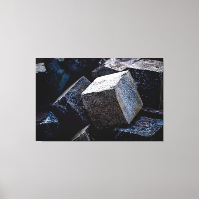 Lienzo Tan dura como la granita (Anverso)