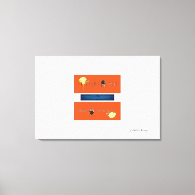 Lienzo Tango Tango (Anverso)