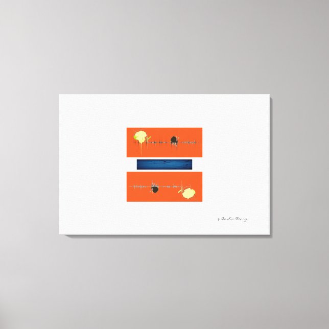 Lienzo Tango Tango (Anverso)