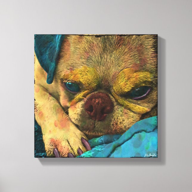 Lienzo Tank Pop Art (Anverso)