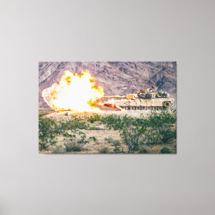 Lienzo TANQUE DE BATALLA - M1 Abrams 32x48