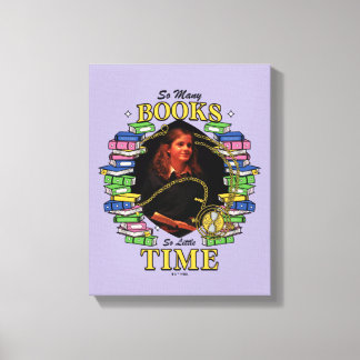 Lienzo Tantos Libros, Tan Poco Tiempo