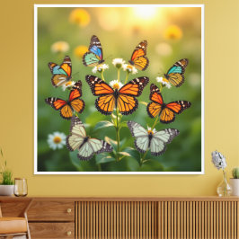 Lienzo Tanz des Schmetterlings