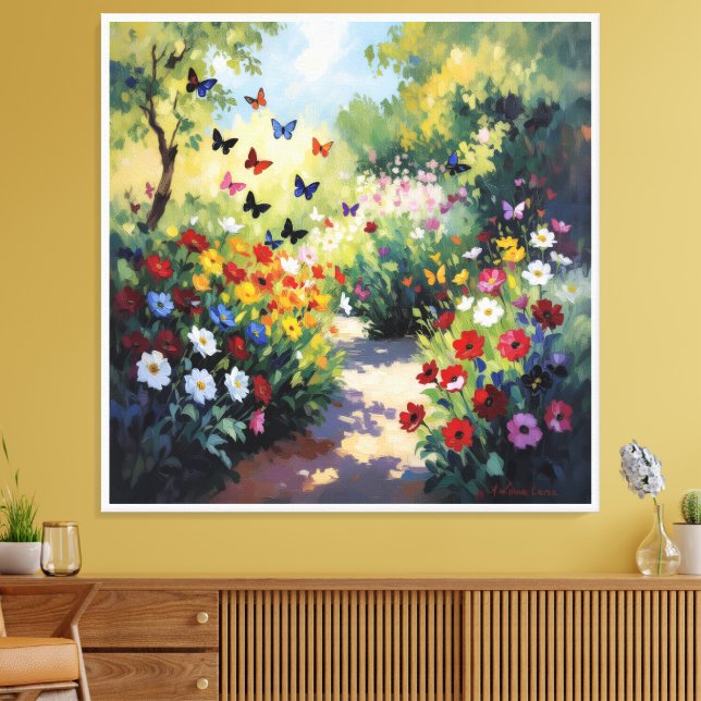 Lienzo Tanz des Schmetterlings (Insitu (Sala de estar))