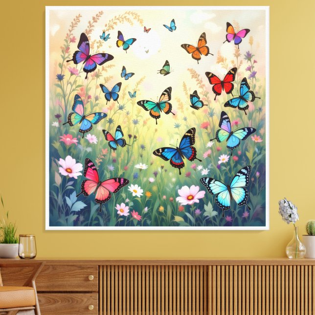 Lienzo Tanz des Schmetterlings (Insitu (Sala de estar))