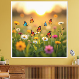 Lienzo Tanz des Schmetterlings