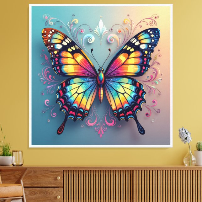 Lienzo Tanz des Schmetterlings (Insitu (Sala de estar))