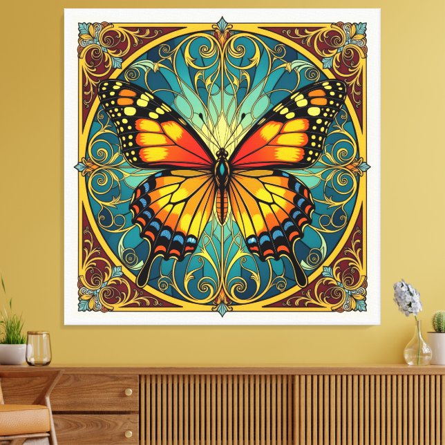 Lienzo Tanz des Schmetterlings (Insitu (Sala de estar))