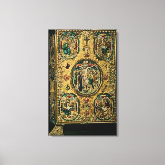 Lienzo Tapa de gospel, oro con reposo (Anverso)