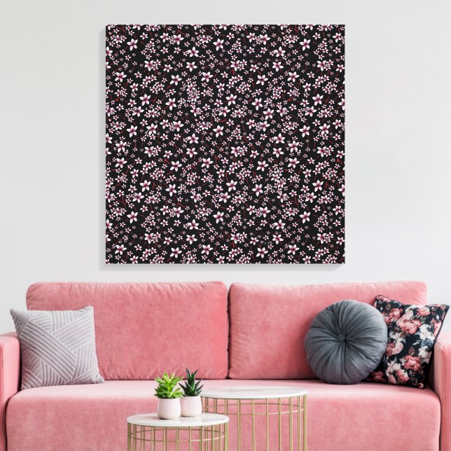 Lienzo Tapiz de Flor de Cerezo (Insitu (Sala de estar))