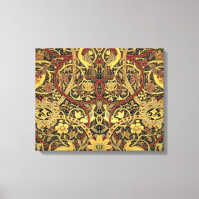 Lienzo Tapiz Falso William Morris Bullerswood (Anverso)