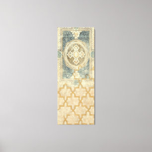 Lienzo Tapiz ornamental con diseño geométrico orgánico