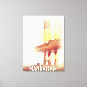 Lienzo Tarde de Manhattan