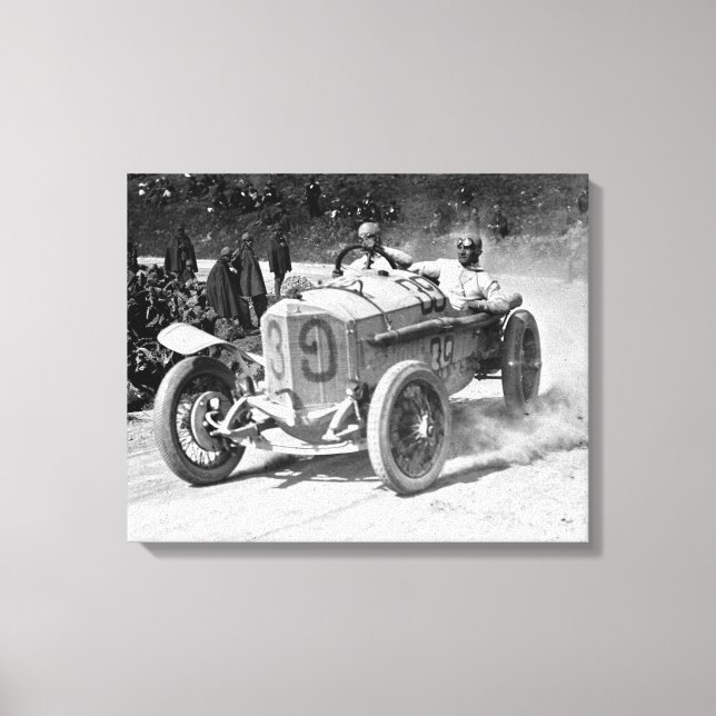 Lienzo TARGA FLORIO 1922 - Classics cars (Anverso)