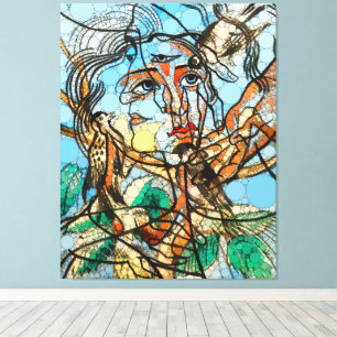 Lienzo Tarín, puntos infinitos por Francis Picabia