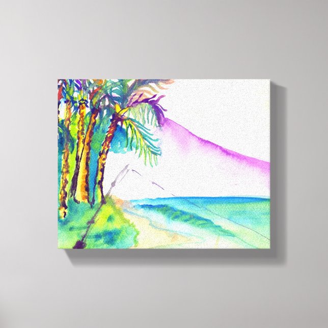 Lienzo Tarjeta de pescador (Anverso)