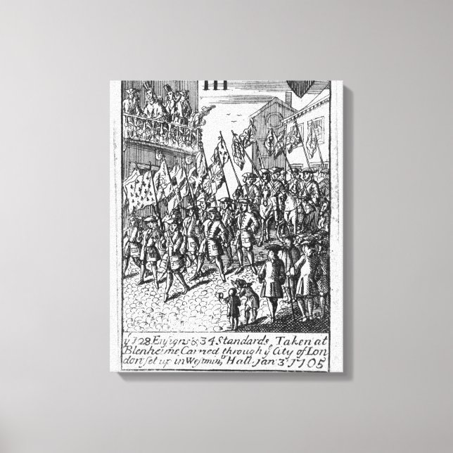 Lienzo Tarjeta de reproducción que representa los signos (Anverso)