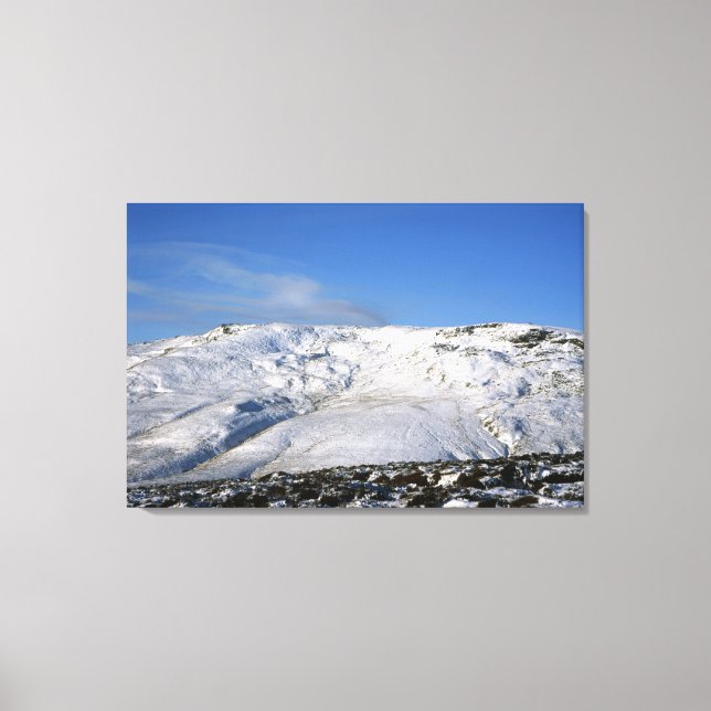 Lienzo Tarjeta de vacaciones de invierno Kinder Scout (Anverso)