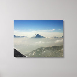 Lienzo Tarjeta de vacaciones Morzine France