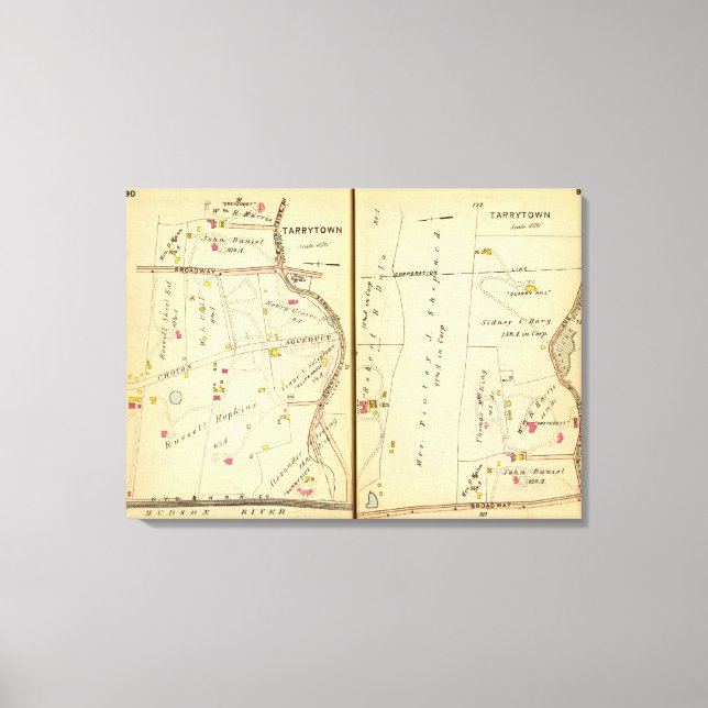 Lienzo Tarrytown, Nueva York 4 (Anverso)