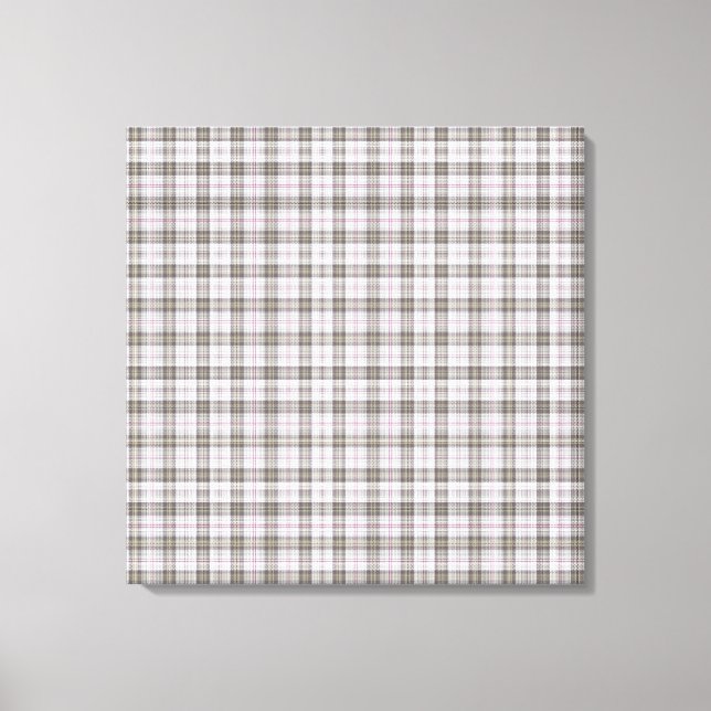 Lienzo Tarta de moda gris (Anverso)
