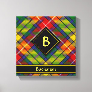 Lienzo Tartan del Clan Buchanan