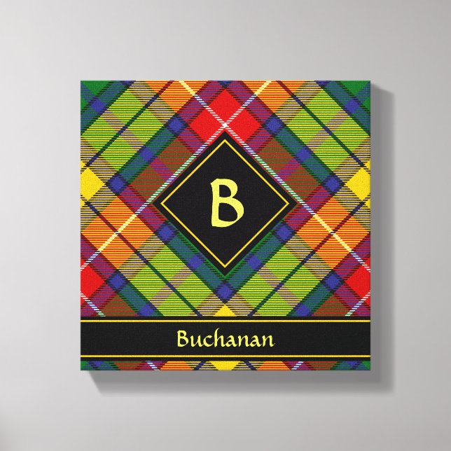 Lienzo Tartan del Clan Buchanan (Anverso)