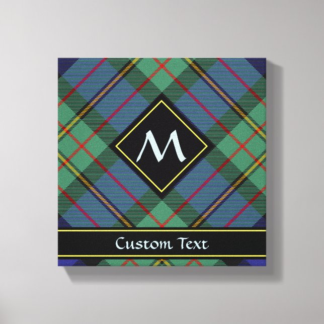 Lienzo Tartan del Clan MacLaren (Anverso)