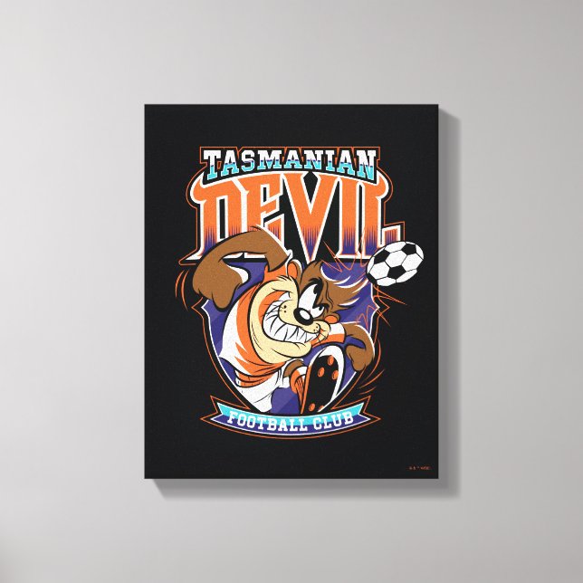 Lienzo Tasmanian Devil Football Club Badge (Anverso)
