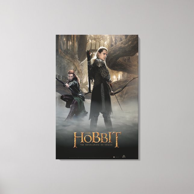 Lienzo TAURIEL™ Y LEGOLAS GREENLEAF™ Movie Poster 2 (Anverso)