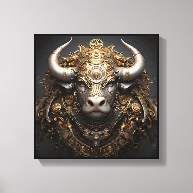Lienzo Taurus Zodiac Art Canvas (Anverso)