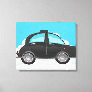 Lienzo Taxis Negro