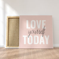 Te Amas Positivamente Hoy Cita Rosa Pastel