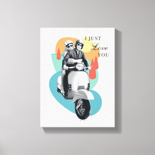 Lienzo "Te amo", Tanya y Greg - El Lotus blanco (Anverso)