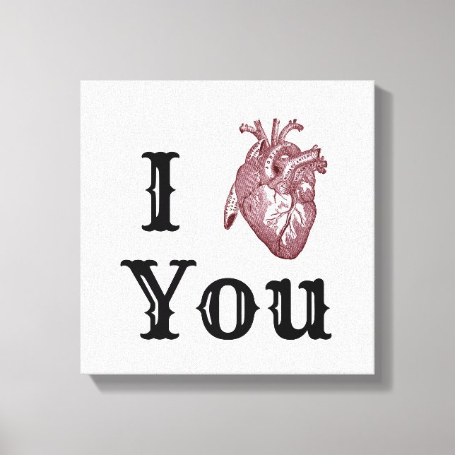 Lienzo Te Corazón (Anverso)