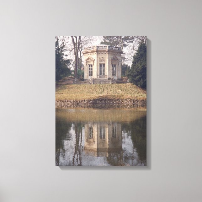 Lienzo Teahouse Belvedere, Versailles, Francia (Anverso)