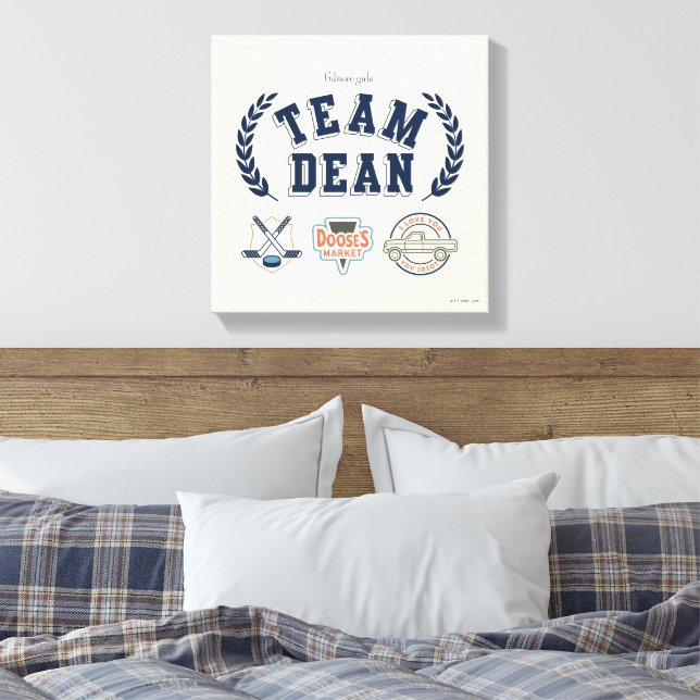 Lienzo Team Dean Gilmore Girls Design (Insitu(Dormitorio))