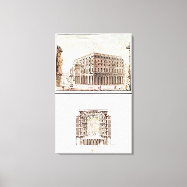 Lienzo Teatro de variedades (Anverso)