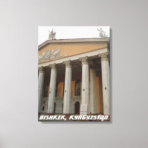 Lienzo Teatro nacional griego de renacimiento, Biskek Kir