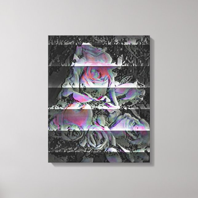 Lienzo Techno Bouquet  Canvas Print (Anverso)