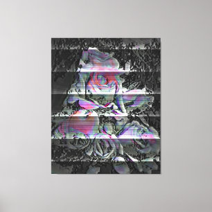 Lienzo Techno Bouquet  Canvas Print