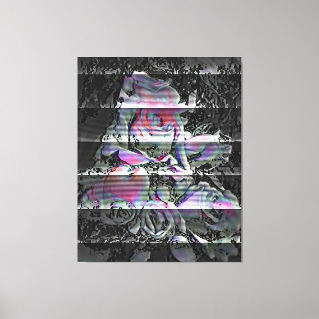 Lienzo Techno Bouquet  Canvas Print (Anverso)