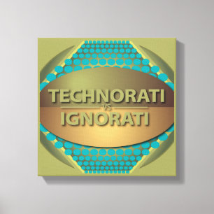 Lienzo Technorati vs Ignorati