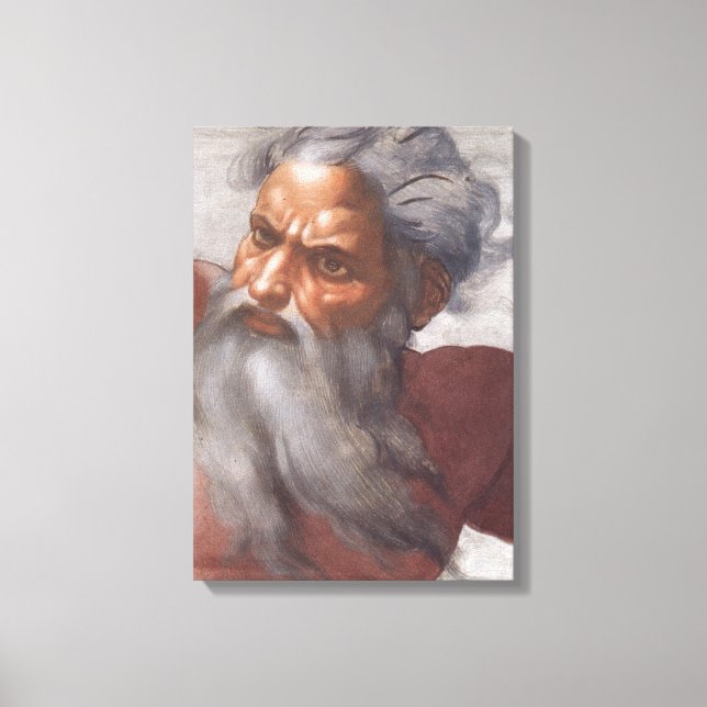 Lienzo Techo de la Capilla Sixtina (Anverso)