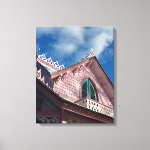 Lienzo Techo rosa cielo azul - Viñedo de Martha
