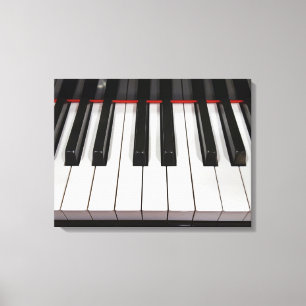Lienzo teclas de piano